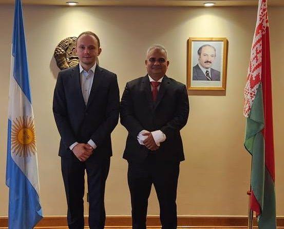 PROVECHOSA REUNIÓN DE ABCCI CON  LA EMBAJADA DE BELARÚS EN ARGENTINA.